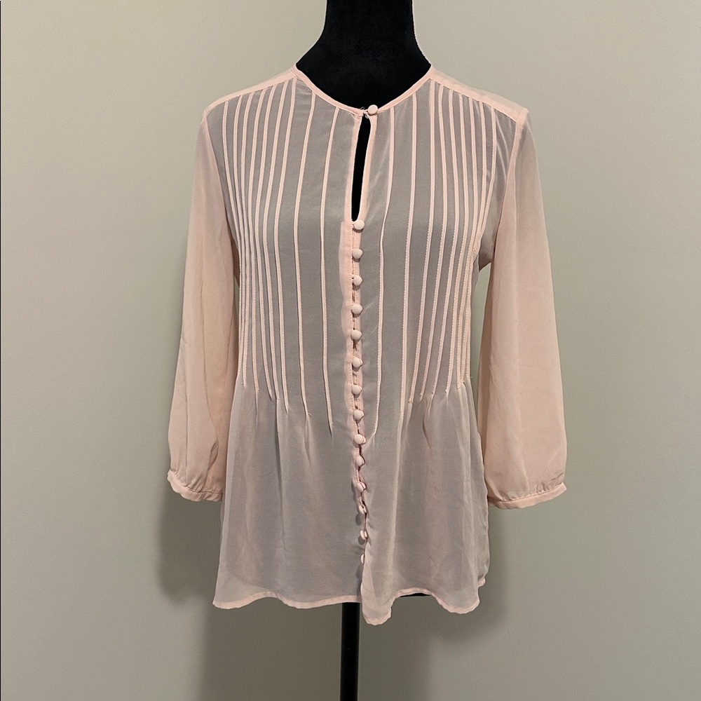 Sheer blouse